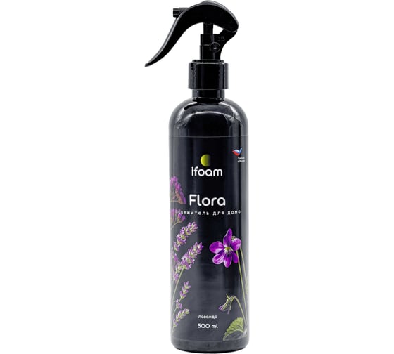 Изображение товара Освежитель воздуха в виде спрея Ifoam Flora лаванда 770521