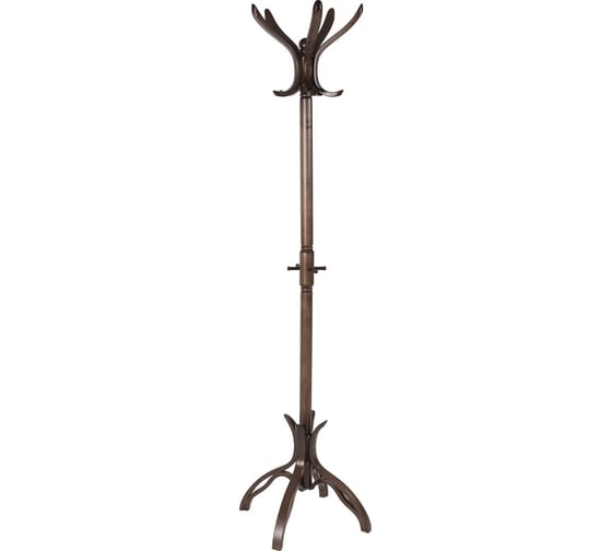 Изображение товара Напольная вешалка Мебелик В 12Н темно-коричневый 680