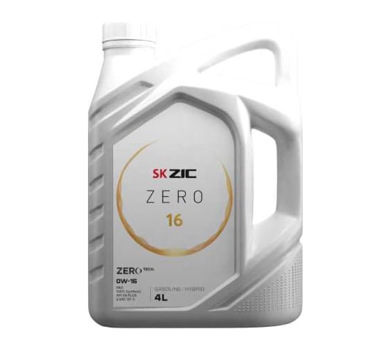 Изображение товара Моторное масло ZIC ZERO 0W-16, 4 л 162034
