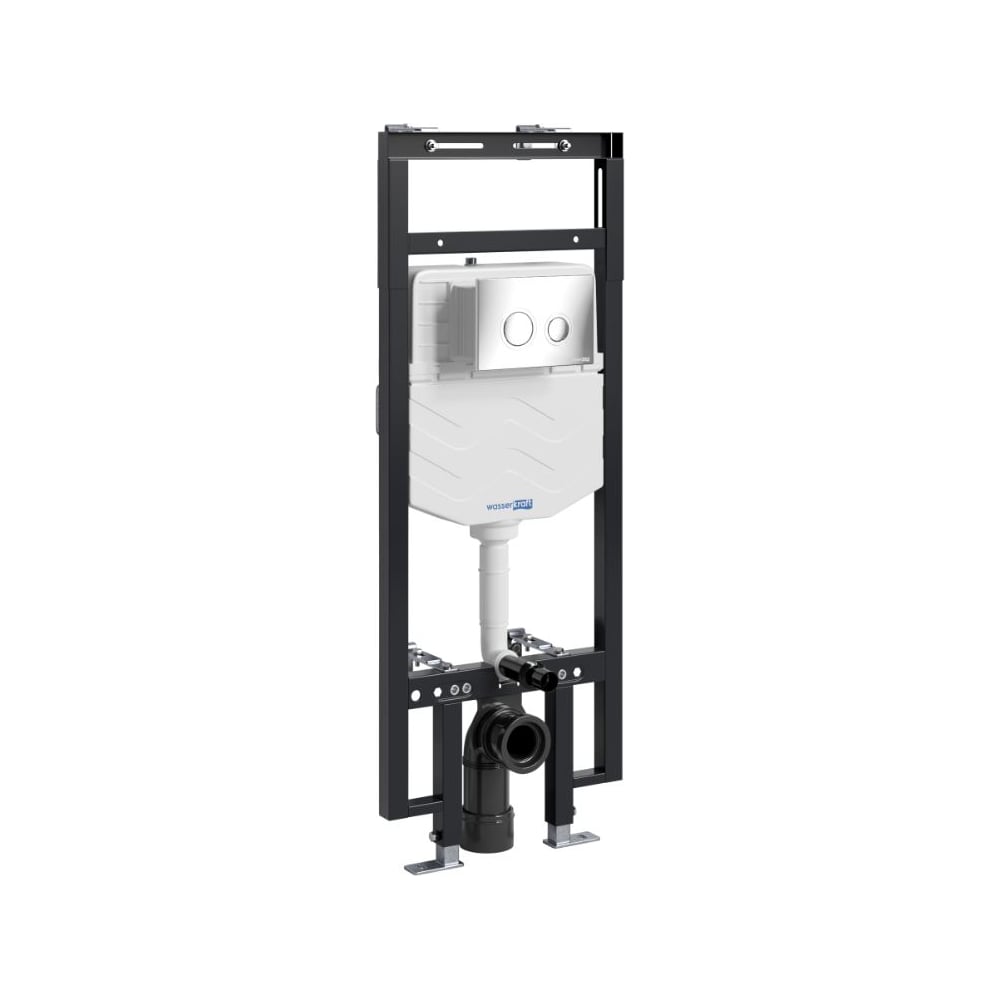 Изображение товара Инсталляция для унитаза WasserKraft Динкель 58TLT.010.ME.CH01 сталь никель Изображение товара Инсталляция для унитаза WasserKraft Динкель 58TLT.010.ME.CH01 сталь никель