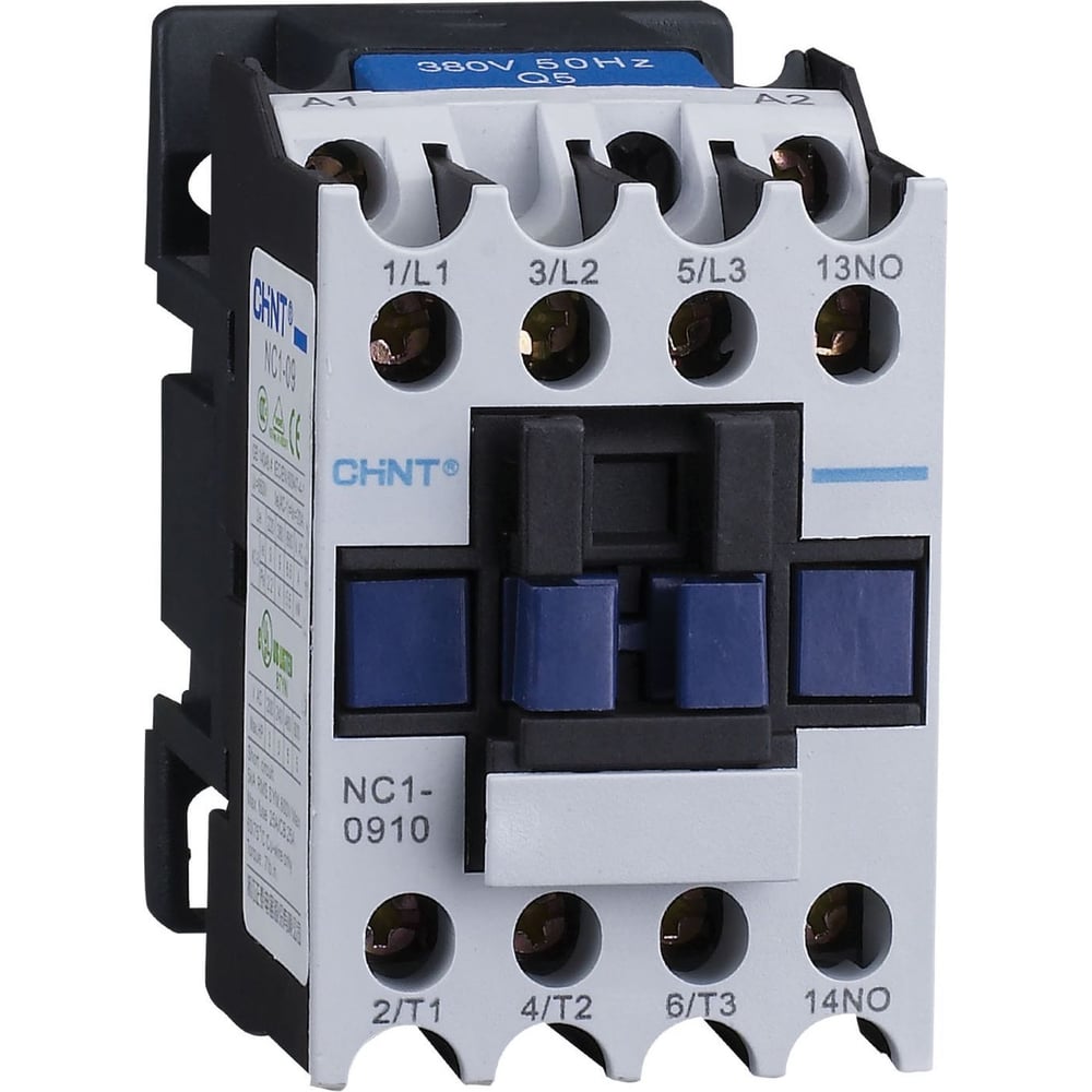 Контактор CHINT NC1-1810 18А 440В/АС3 1НО 50/60 Гц (R) 221565