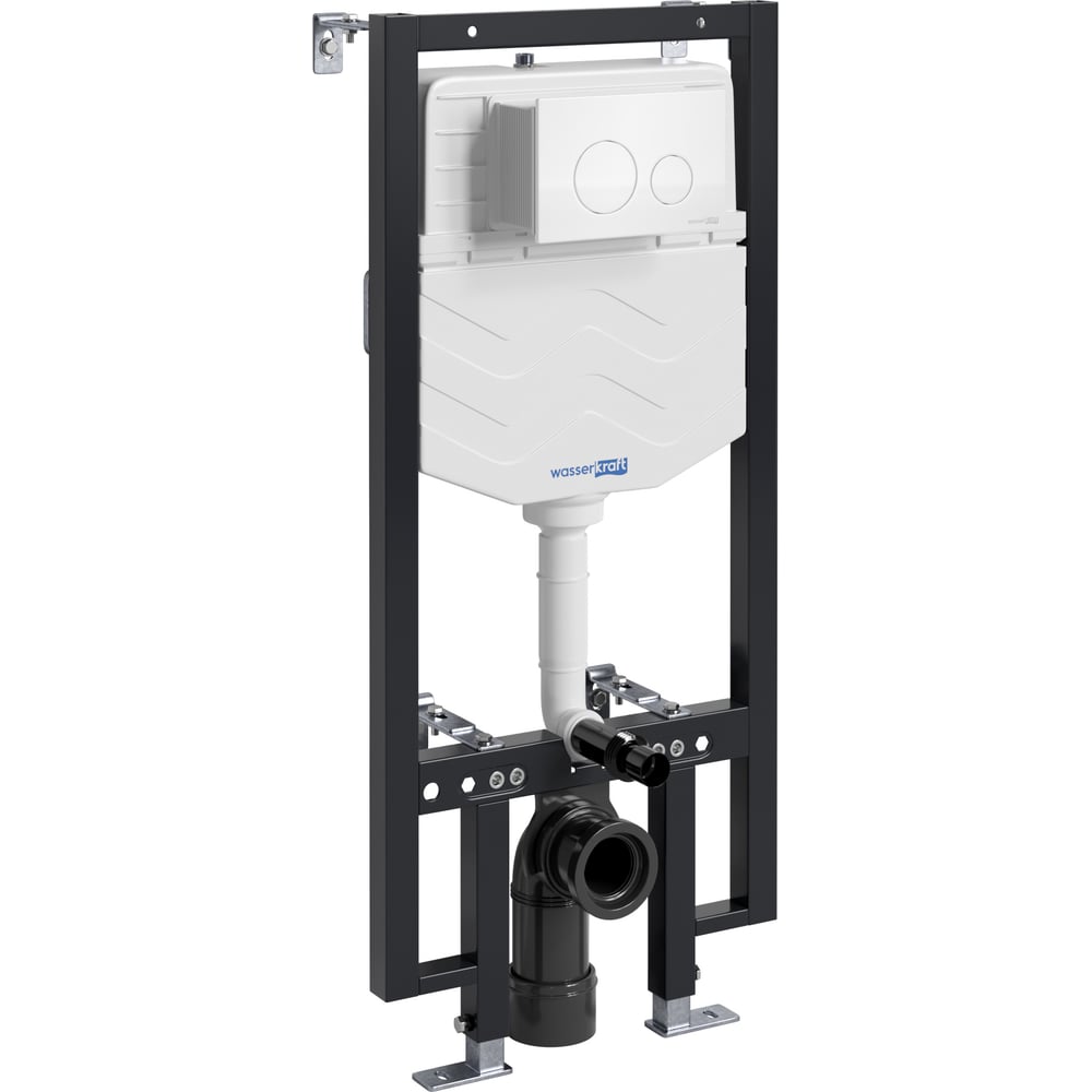 Изображение товара Инсталляция WasserKraft Vils 56TLT.010.ME.WH02 для унитаза, сталь, 1360 мм