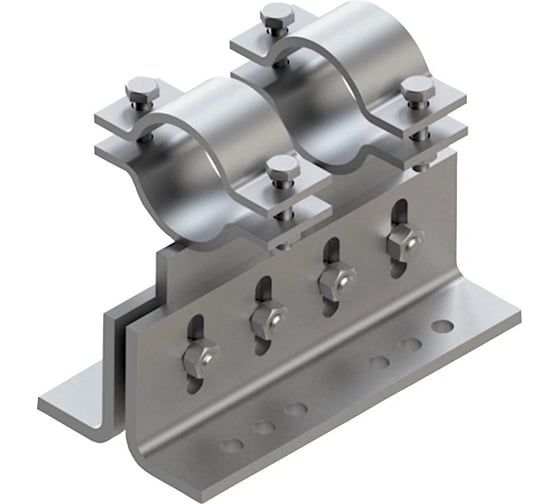 Изображение товара Опора трубная регулируемая Termoclip TPFA 1/1 250х130 Н106-140 6F (28-30) 50х6F (1шт) 9416003-212