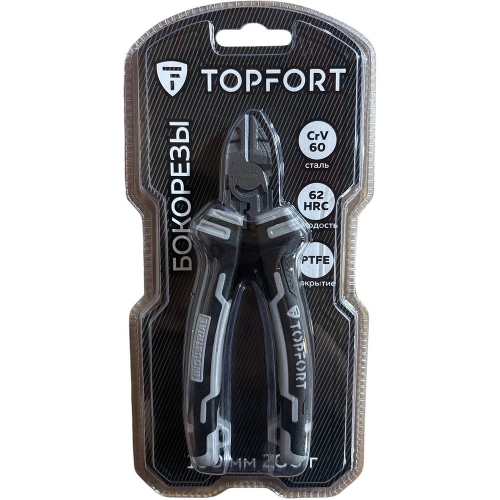 Изображение товара Бокорезы Topfort 160мм/6 Industrial 2223571 Изображение товара Бокорезы Topfort 160мм/6 Industrial 2223571