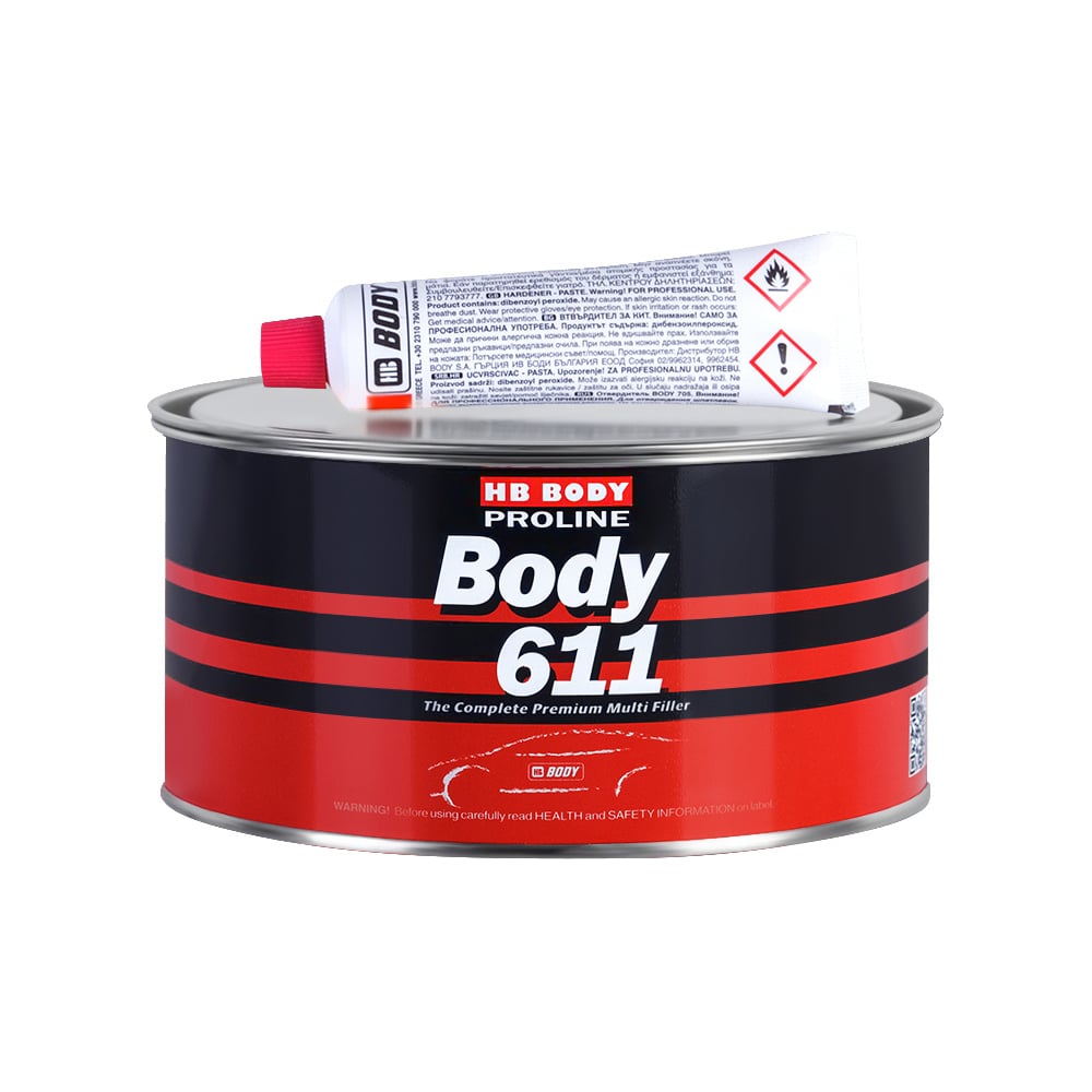 Грунтовка  Все инструменты Шпатлевка HB BODY 611 6110300040