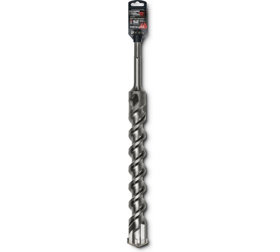 Изображение товара Бур по бетону METALLICA SDS-max Ultra 52х540/400 мм, Х-напайка, 2 спирали 909522