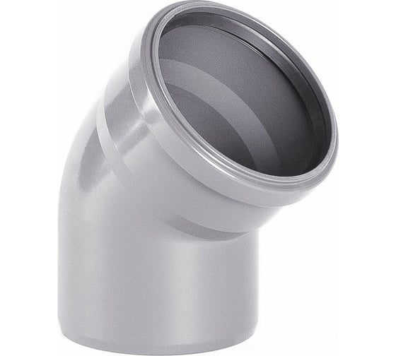 Изображение товара Отвод ХЕМКОР НПВХ внутренняя канализация 50 мм 87 градусов 2391028 0 2396