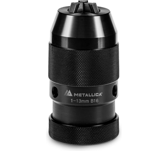 Изображение товара Патрон быстрозажимной METALLICA цельномет. д/станков Ultra 1.0-13 мм, В16, без замка, в тубе 193356