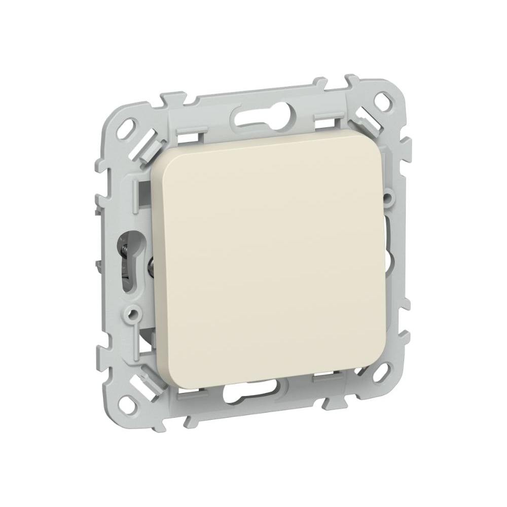 Изображение товара Выключатель 1-клавишный проходной IEK FLITE 10А ВС61-1-0-ФлСл сливочный FI-V12-0-10-1-K86