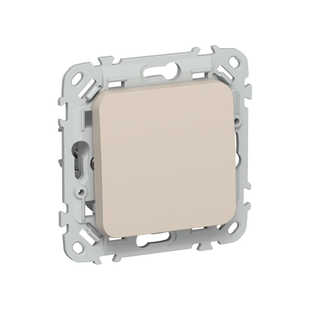 Изображение товара Выключатель 1-клавишный перекрестный IEK FLITE 10А ВС71-1-0-ФлЛ льняной FI-V13-0-10-K88