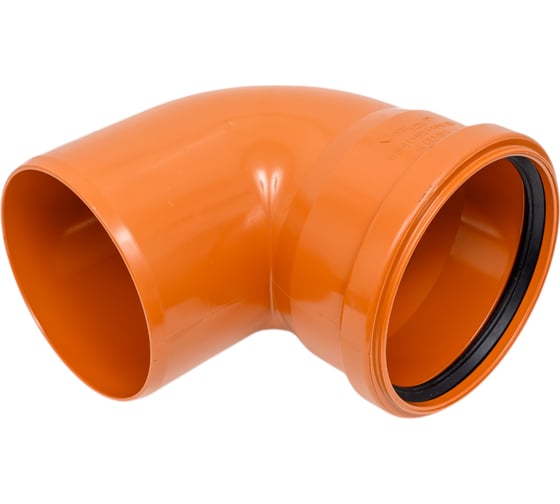 Изображение товара Отвод наружной канализации ХЕМКОР 110 мм 87 градусов 2491095 0 5982