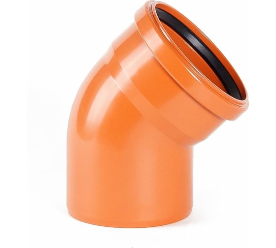 Изображение товара Отвод наружной канализации ХЕМКОР 160 мм 45 градусов 2491096 0 6299