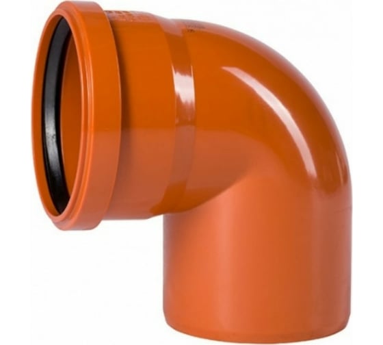 Изображение товара Отвод наружной канализации ХЕМКОР 315 мм 87 градусов 2481169 07676