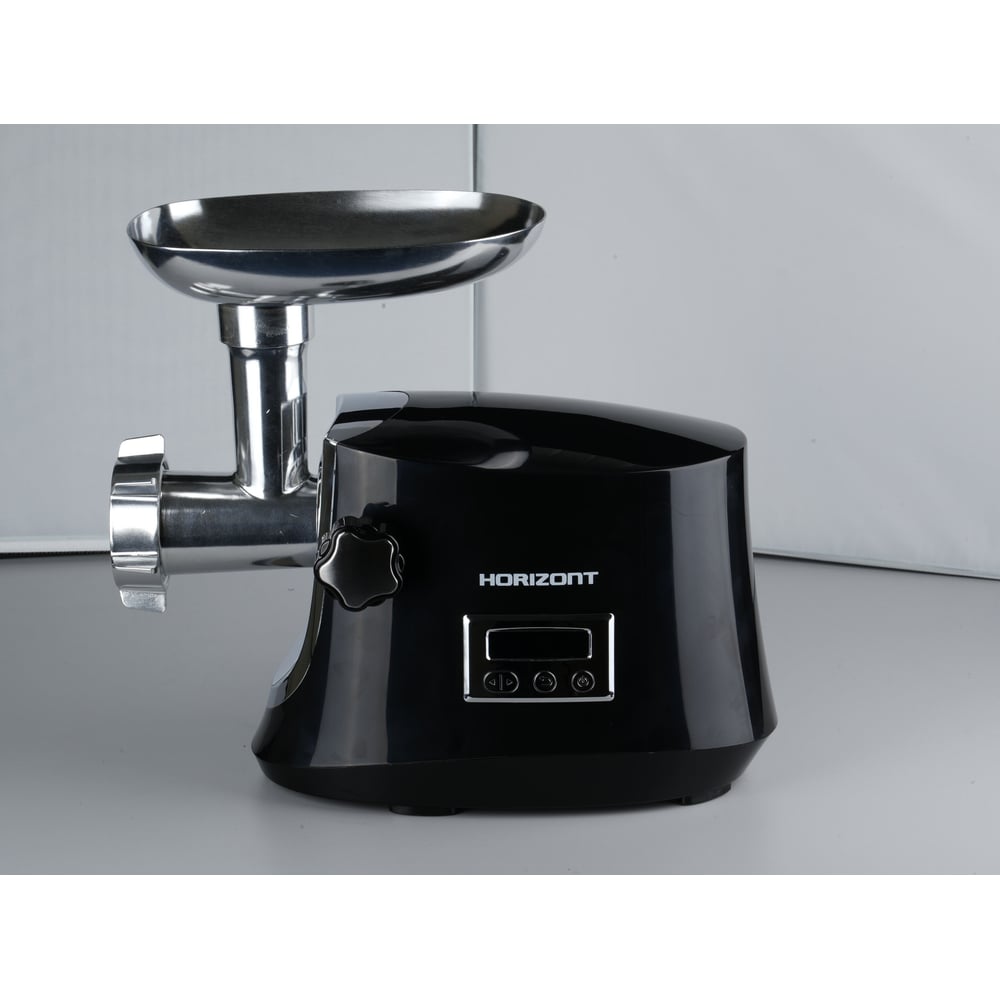 Мясорубка Horizont HMG06D-2000 черная,2000Вт,Дисплей,6скор.,реверс 905387