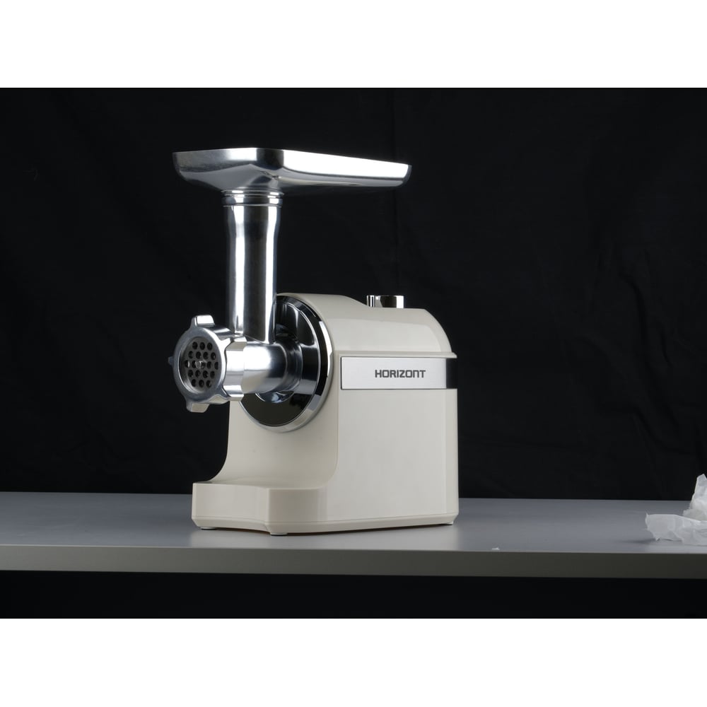 Мясорубка Horizont HMG02A-1800 беж,1800Вт,2скор.,реверс 905386