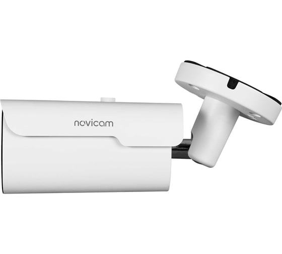 Изображение товара Камера видеонаблюдения IP цилиндрическая Novicam BASIC 58 1/2.8 CMOS SONY IMX 335, 5 Мп 25 к/с, моторизованный 2.7-13.5 мм, IP67, ИК 50 м, PoE уличная всепогодная v.152 1524