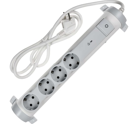 Изображение товара Фильтр сетевой IEK COMFORT СФ-04К 16А 1,5м 3х1,5мм2 белый 694651