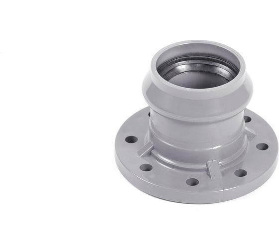 Изображение товара Патрубок ХЕМКОР раструбный с ПВХ фланцем 160150 мм 2181146 52282