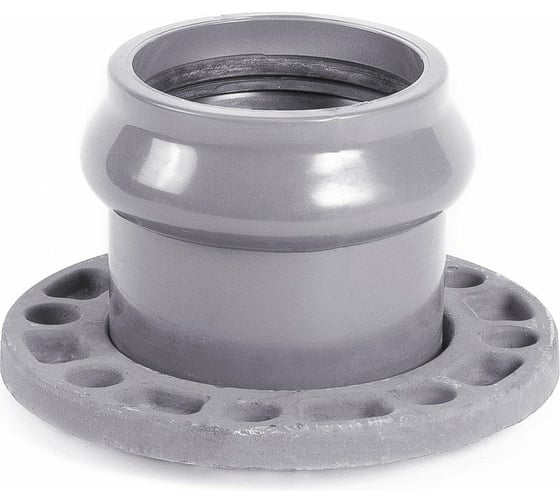 Изображение товара Патрубок ХЕМКОР раструбный с металлическим фланцем 110100 мм 2181151 14780