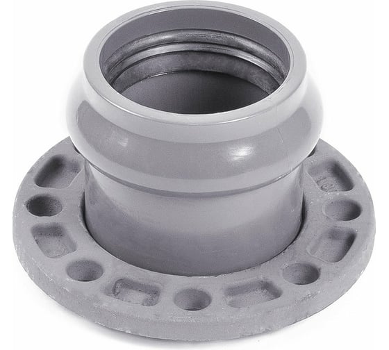 Изображение товара Патрубок ХЕМКОР раструбный с металлическим фланцем 160150 мм 2181152 14781