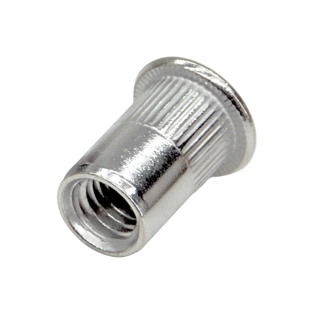 Изображение товара Заклепка-гайка Stalmax цилиндрическая LZN-C M8x21 (3,5-6,0) A2 с цилиндрическим бортиком и насечками (арт. 10918) нерж. сталь А2 (уп. 250 шт) 10918-023