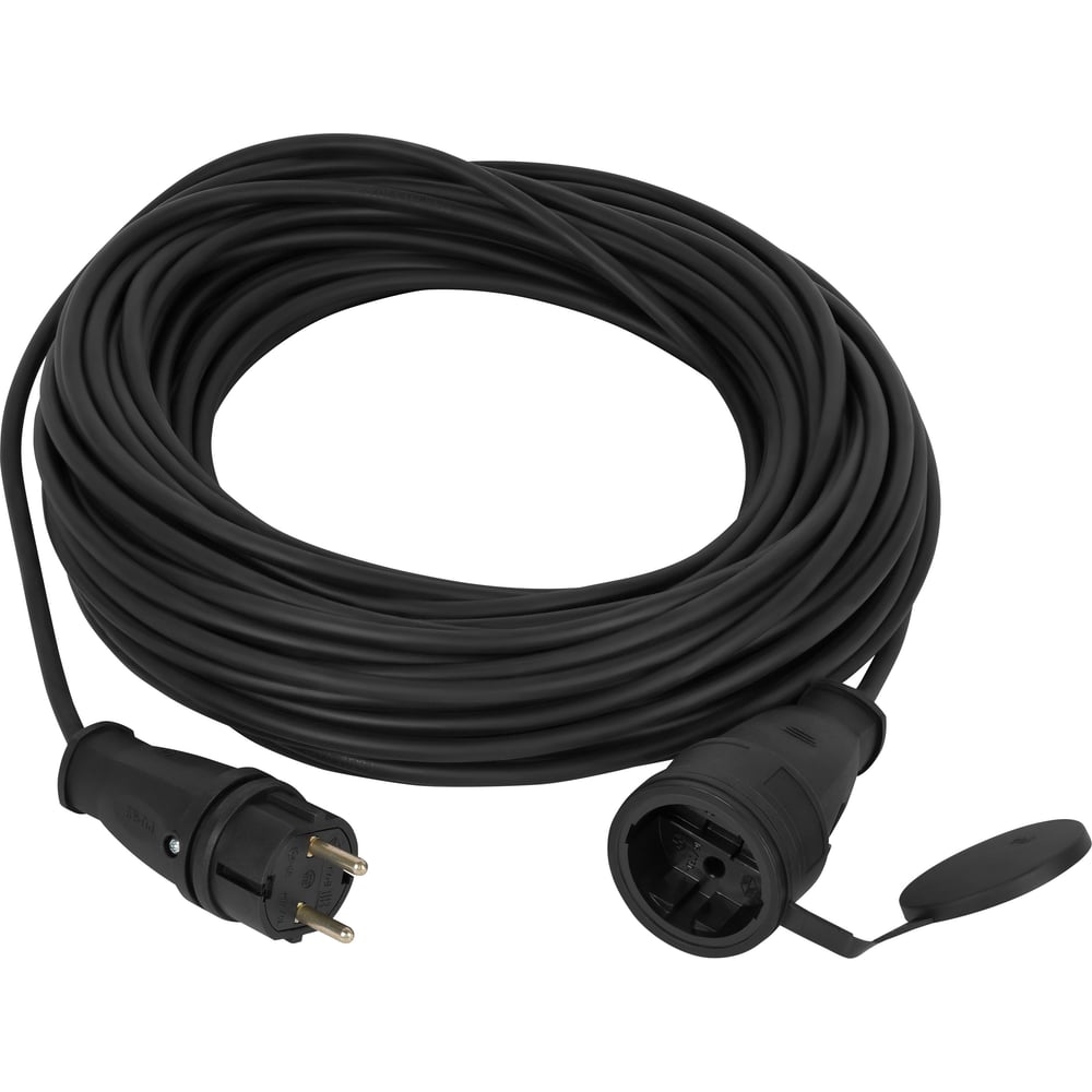 Изображение товара Удлинитель силовой ЭРА GREEN LINE IP44 20м 1 розетка заземленная