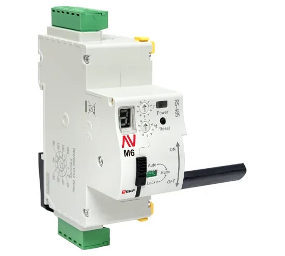 Изображение товара Привод моторный с режимом автовзвода EKF AV-M6 RS-485 AVERES av-m6-rs485-averes