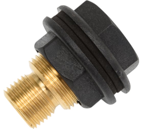 Изображение товара Муфта проходная "ШиреФит" (1/2"-1/2"-3/4"; 51 мм) для трубопровода Зубр 51590-051-1/2