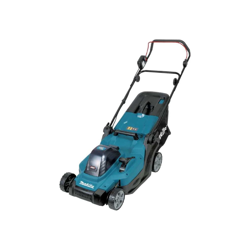 Изображение товара Газонокосилка аккумуляторная Makita XGT 40 vMAX, 740 Вт, ширина 42 см,травосборник 50 л, 3в1, (BL4040F; DC40RC) LM004GU102 Изображение товара Газонокосилка аккумуляторная Makita XGT 40 vMAX, 740 Вт, ширина 42 см,травосборник 50 л, 3в1, (BL4040F; DC40RC) LM004GU102
