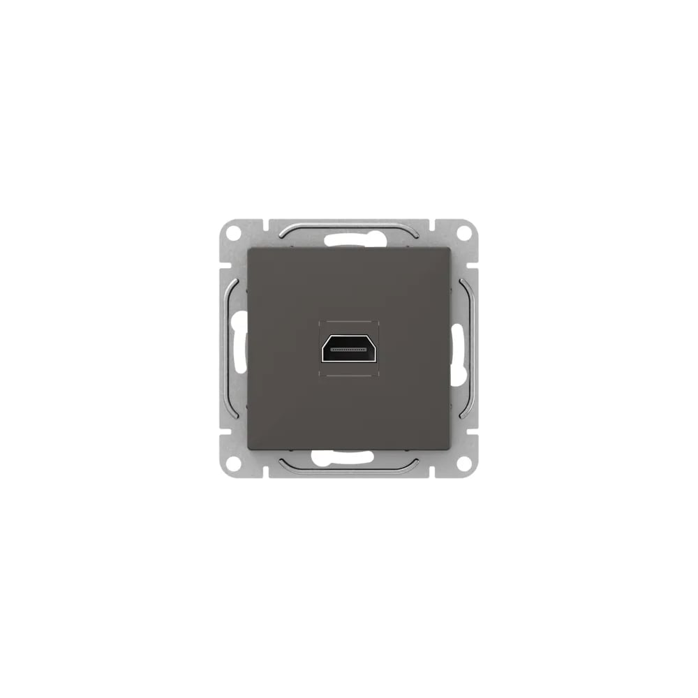 Изображение товара Механизм розетки HDMI EKF Эпика Мокко для встраивания Изображение товара Механизм розетки HDMI EKF Эпика Мокко для встраивания