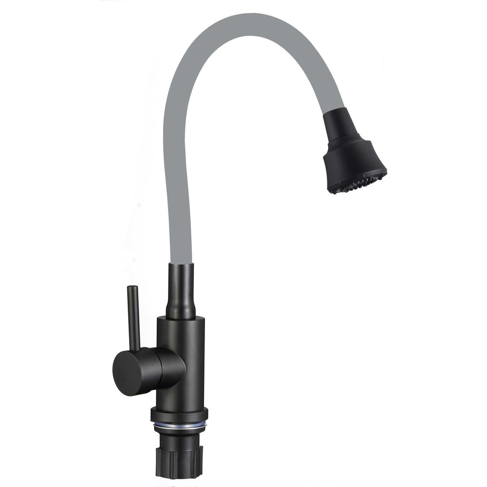 Изображение товара Кухонный смеситель Fmark FS8288H-04 с гибким изливом и современным дизайном