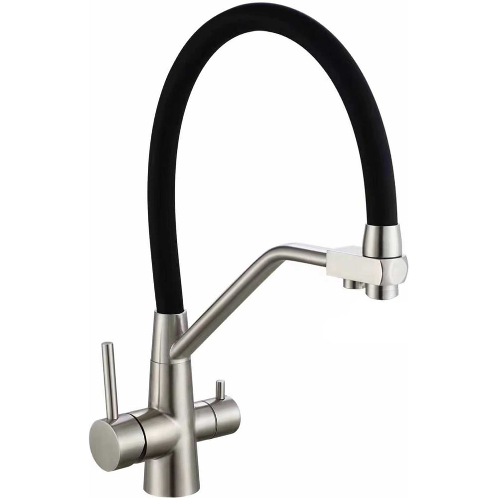 Смеситель для кухонной мойки под фильтр питьевой воды Fmark FS0662-L01-V2