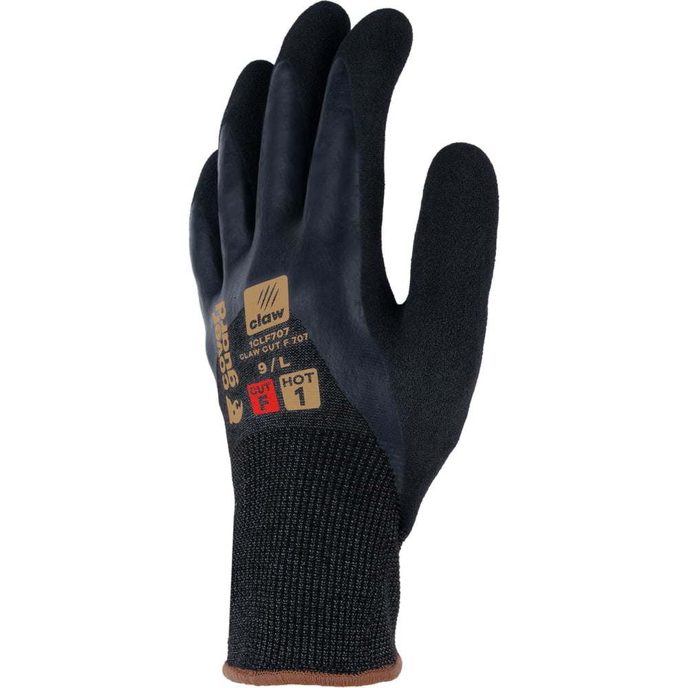 Перчатки CLAW CUT F 707 защитные темно-серые с черным COVERGUARD 5450564079151