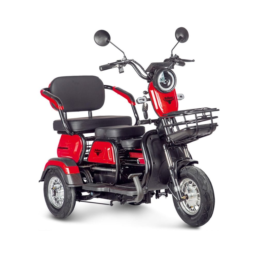 Изображение товара Электротрицикл Rutrike Бумеранг 48-60V600W - мощный и экологичный городской электроскутер
