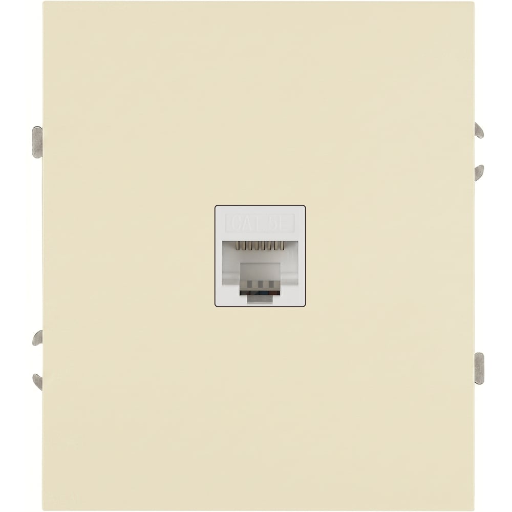 Изображение товара Розетка компьютерная ЭРА Arktik 16-3107-02 - RJ45, слоновая кость Изображение товара Розетка компьютерная ЭРА Arktik 16-3107-02 - RJ45, слоновая кость