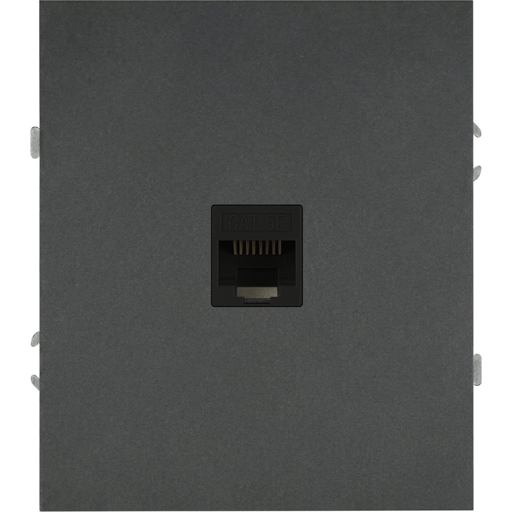 Изображение товара Розетка ЭРА Arktik 16-3107-06 информационная RJ45 графит Б0070479