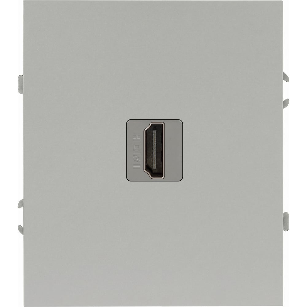 Изображение товара Розетка ЭРА Arktik 16-3114-03 HDMI алюминий Б0070506