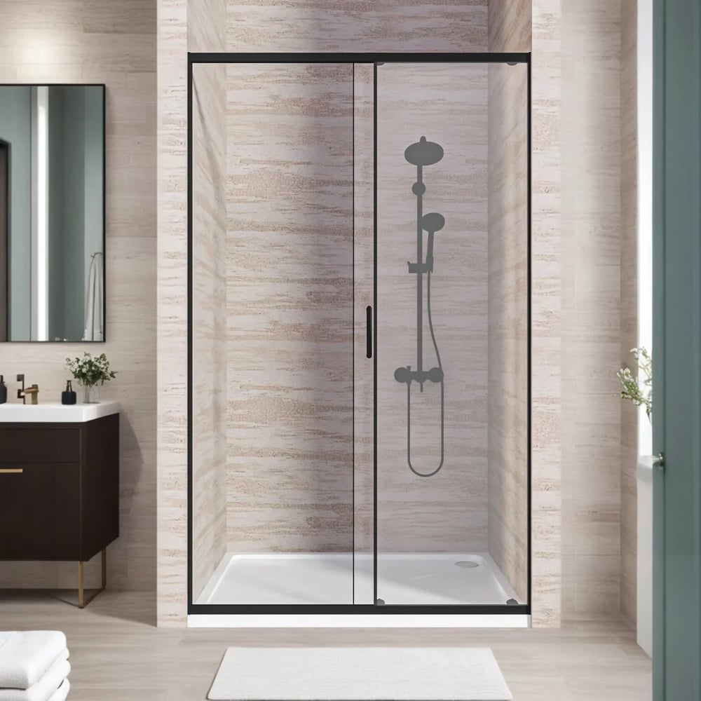 Изображение товара Душевое ограждение GooD DooR LITE WTW-140-C-B ЛТ00019