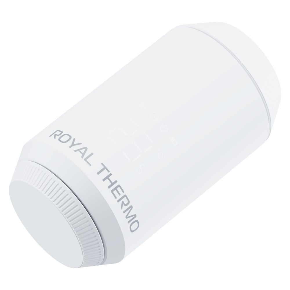 Изображение товара Термостат радиаторный электронный Royal Thermo Smart Heat 2.0, белый НС-1735430