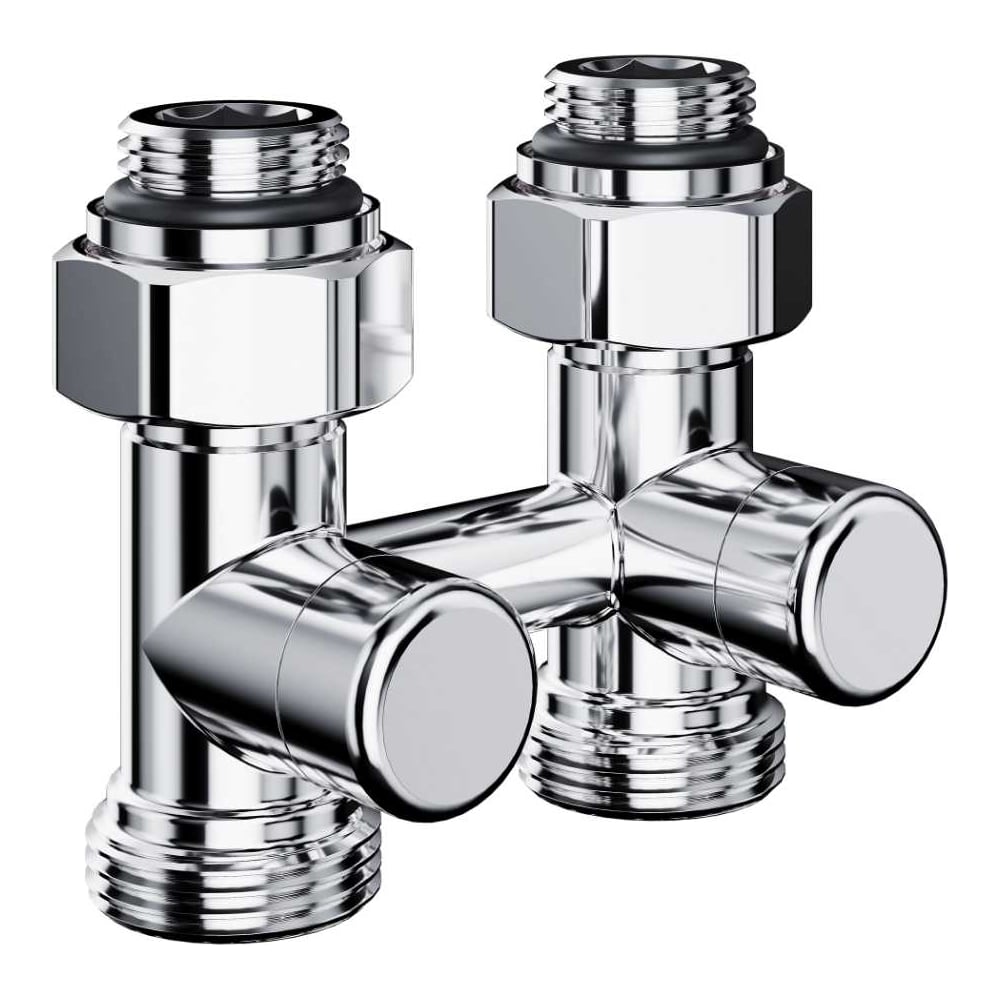 Узел нижнего подключения перекрестный Royal Thermo Design прямой 1/2х3/4 EK (хром) НС-1792681