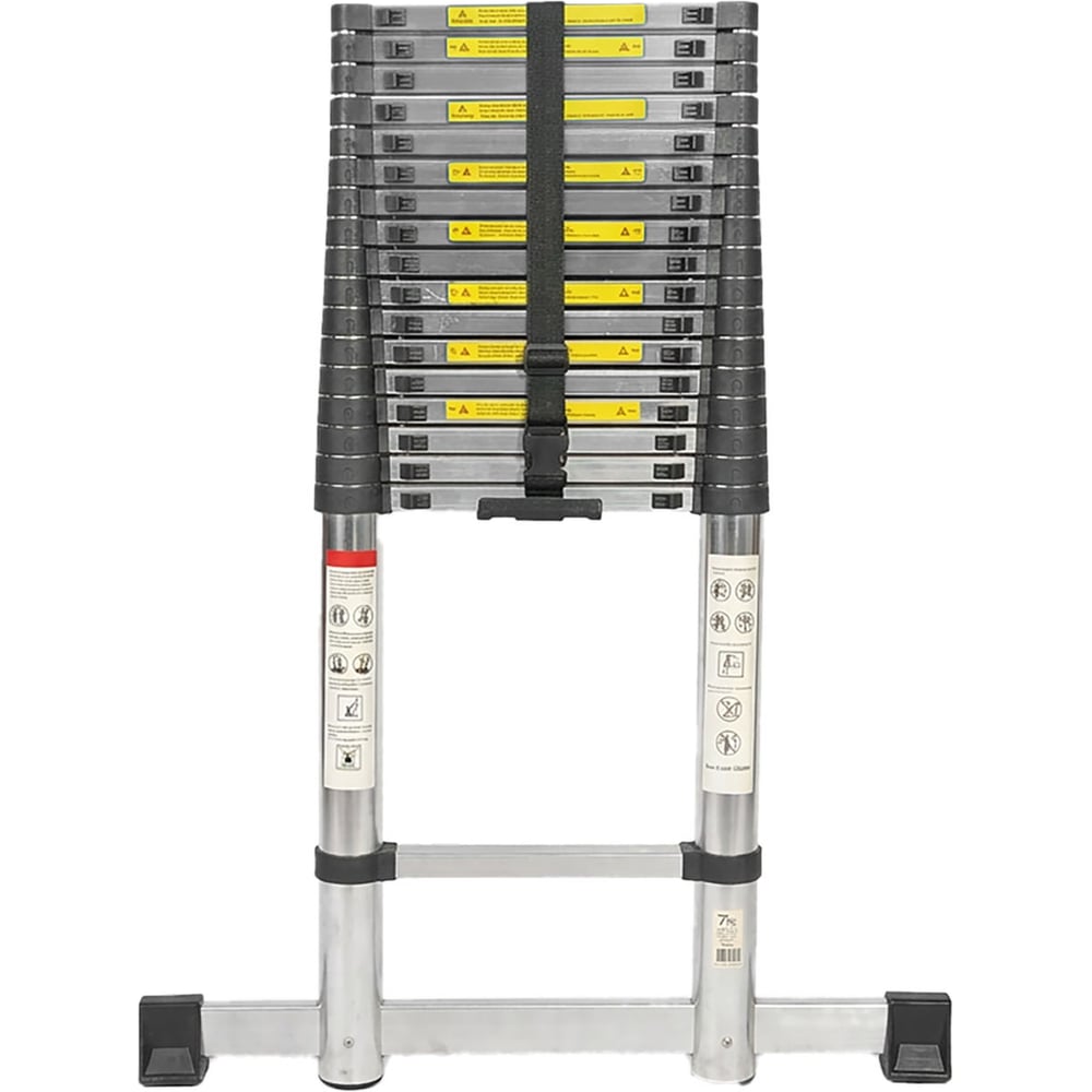 Изображение товара Лестница телескопическая стальная SevenBerg EMJ-020S (7.6м.) EMJ-7,6