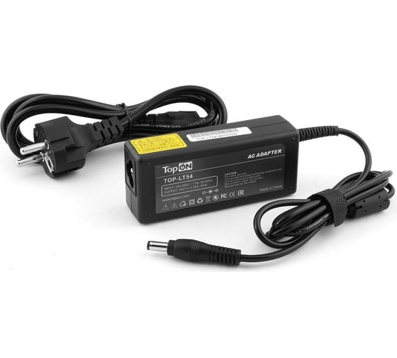 Изображение товара Блок питания TopOn для IBM Lenovo 16V 3.36A (5.5x2.5) 54W 02K6543 TOP-LT54