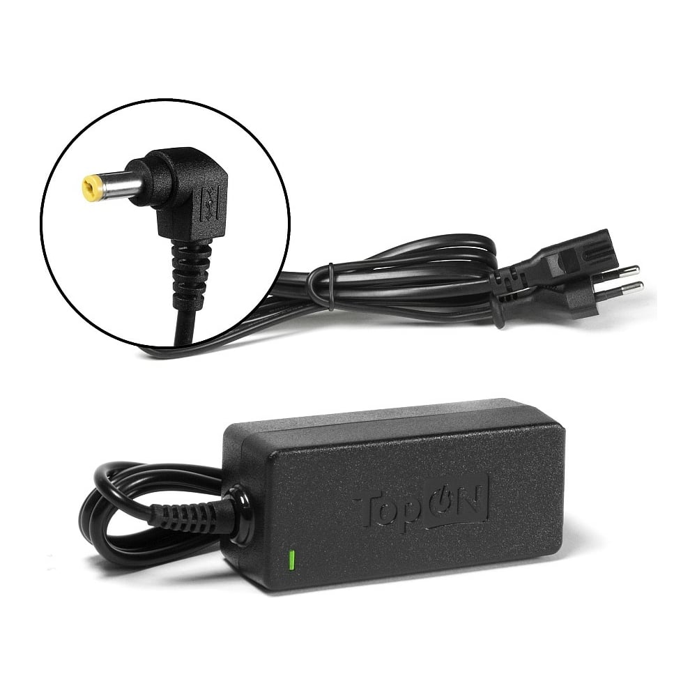 Изображение товара Блок питания TopOn для Acer 19V 2.15A 40W с разъемом 5.5х1.7 и защитой