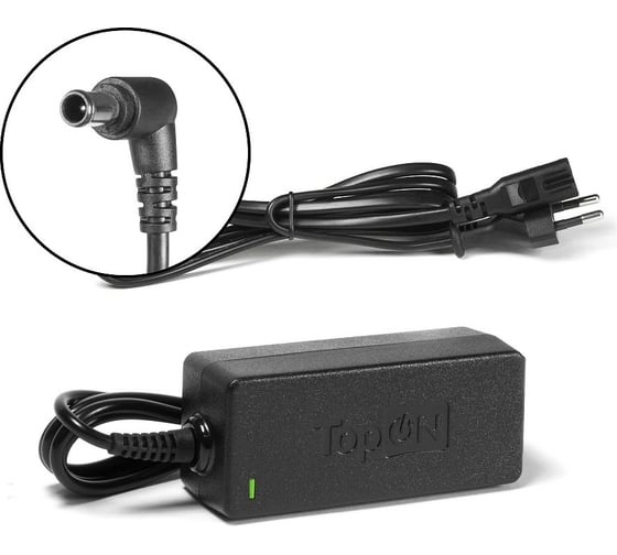 Изображение товара Блок питания TopOn для Sony 19.5V 2.15A (6.5x4.4) 42W ADP-40XH B TOP-SY03