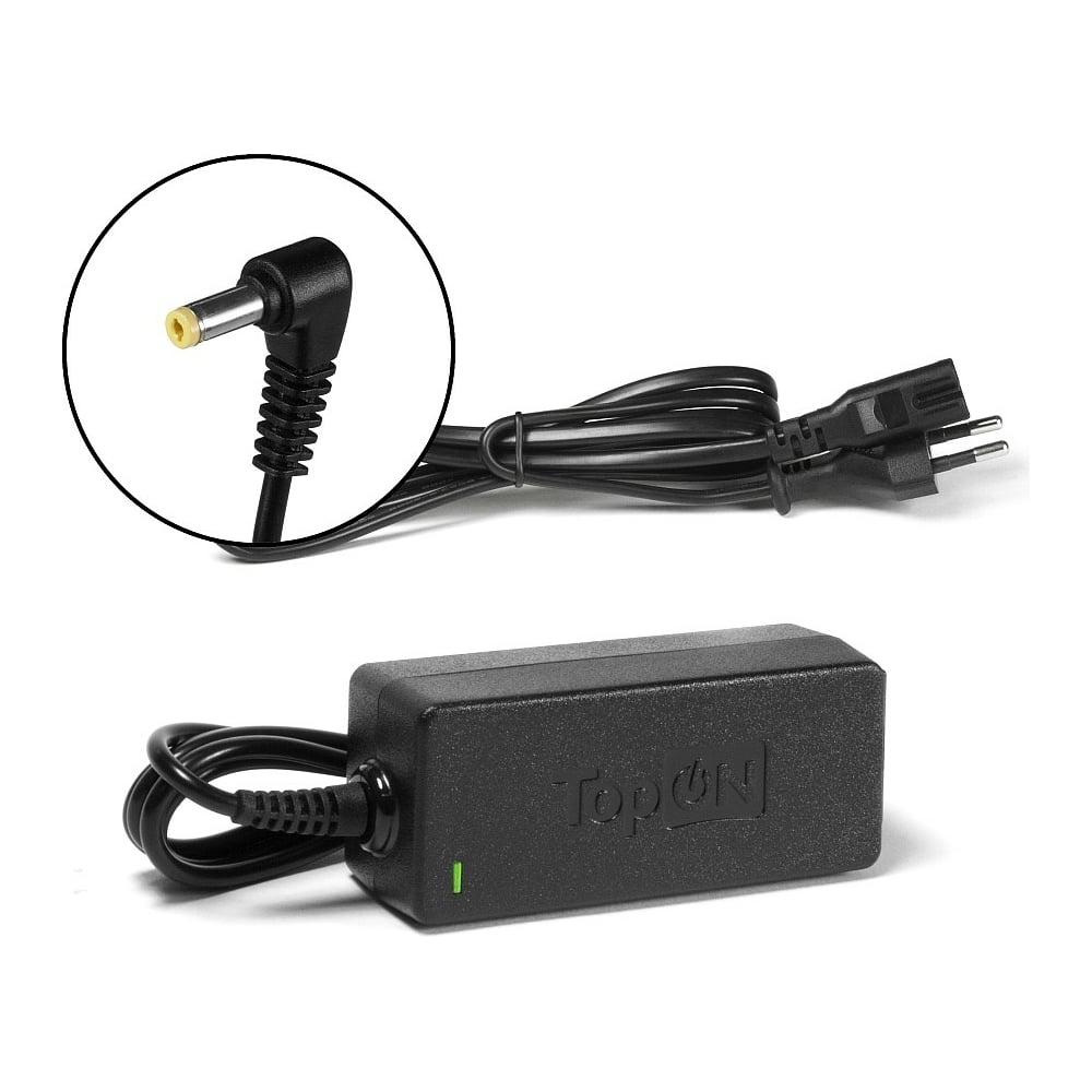 Изображение товара Блок питания TopOn для Asus 9.5V 2.5A 24W адаптер зарядки