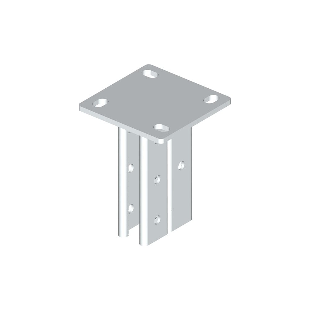 Страт-стойка УМС двойная 41х41х2200 мм, гальваническое цинкование SSD-41-2200-GAL