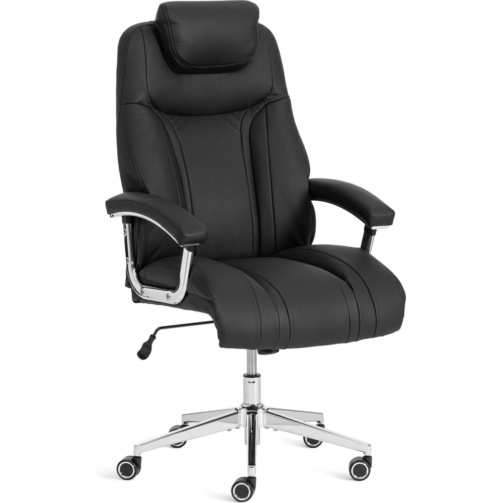 Изображение товара Кресло Tetchair Траст Люкс/Trust Lux экокожа LUX Classic 18-22, черный 25696 Изображение товара Кресло Tetchair Траст Люкс/Trust Lux экокожа LUX Classic 18-22, черный 25696