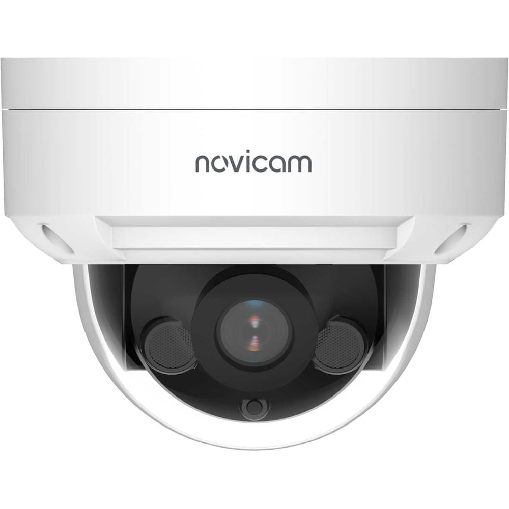 Изображение товара Камера видеонаблюдения IP купольная Novicam LUX 54X 1/2.7 CMOS, 5 Мп 25 к/с, 2.8 мм, ИК 40 м, PoE уличная всепогодная v. 1047V