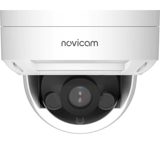 Изображение товара Камера видеонаблюдения IP купольная Novicam LUX 54X 1/2.7 CMOS, 5 Мп 25 к/с, 2.8 мм, ИК 40 м, PoE уличная всепогодная v. 1047V