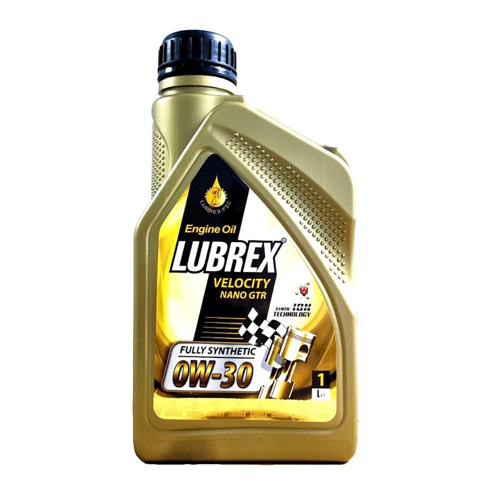 Изображение товара Синтетическое моторное масло LUBREX VELOCITY NANO GTR 0W-30 для легковых и газовых двигателей Изображение товара Синтетическое моторное масло LUBREX VELOCITY NANO GTR 0W-30 для легковых и газовых двигателей
